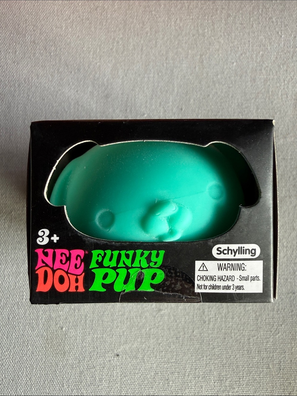 NeeDoh Funky Pup Kids Toy - Teal Green